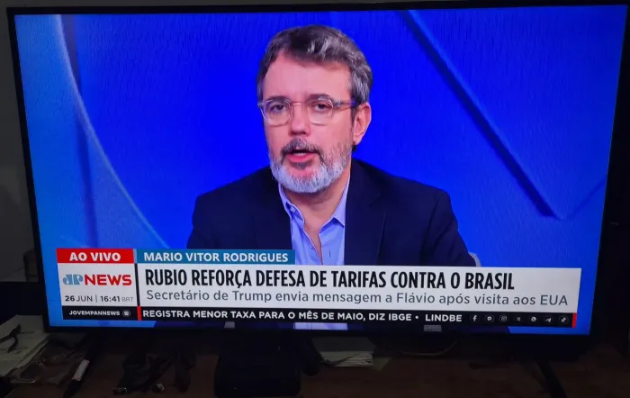 Smartv samsung 4k 50" tudo em 1 semi nova