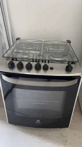 Fogão de embutir com forno eletrolux 4 boca