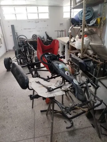 Chassi e peças sobressalentes de Kart