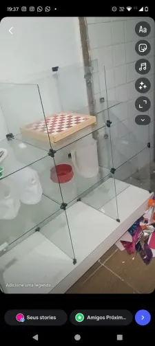 Vitrine de vidro 3 metros