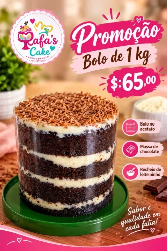 Bolo de chocolate