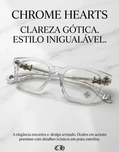 Óculos Chrome Hearts