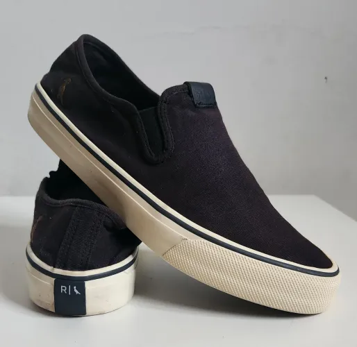 Tênis Reserva Slip On Masculino 40 Preto - Casual Sem Cadarço