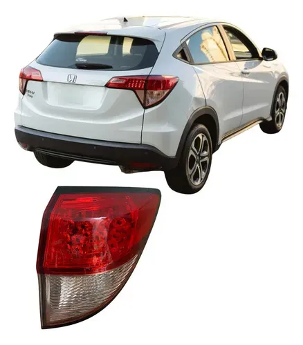 Lanterna Traseira Honda Hrv Hr-v 2017 Original Led 26052602 Direito/passageiro Vermelha