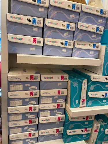 Saldos calçados infantil marca Pimpolho  grades completa 