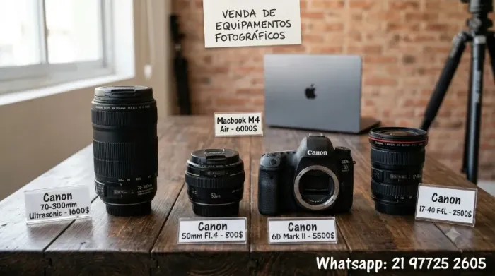 Equipamento fotográfico
