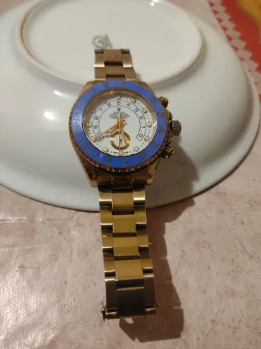Rolex yacht Master 2 Automatico com coroa de porcelana 