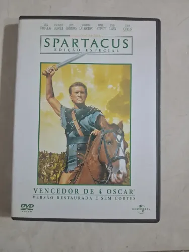 Dvd spartacus edição especial dvd duplo