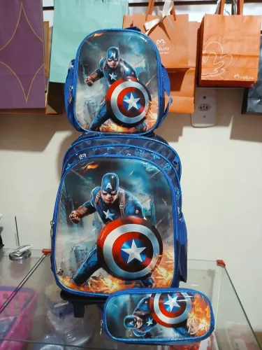 Kit Completo Mochila Novo