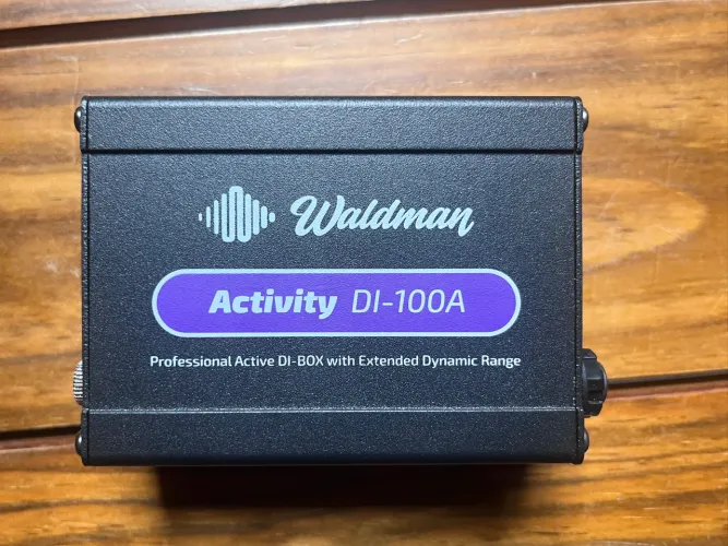 Direct Box Ativo Waldman DI-100A P10 XRL Phantom Power