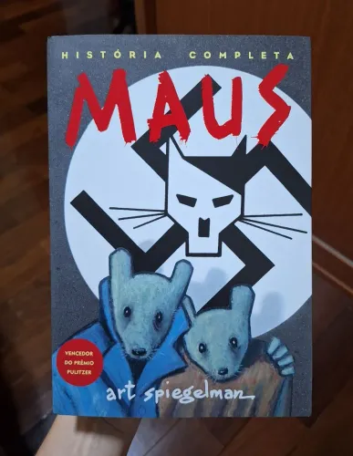 Maus: a História de um Sobrevivente (perfeito estado)