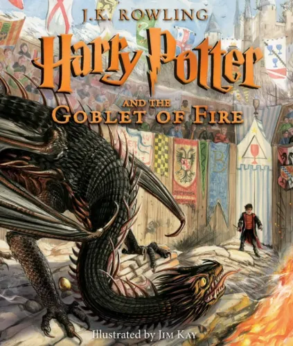 Harry Potter and The Goblet of fire - Livro Ilustrado 