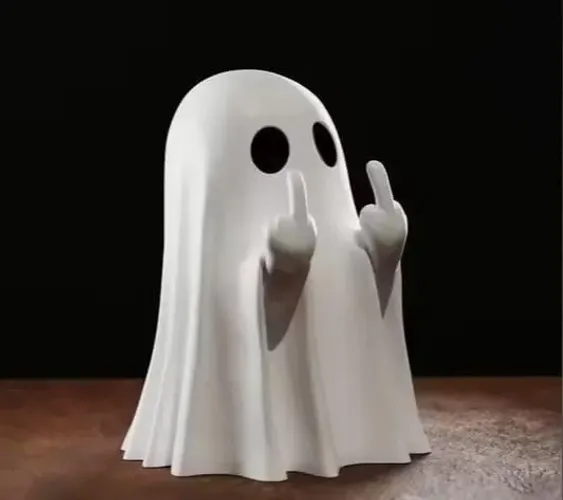 Decoração de fantasma
