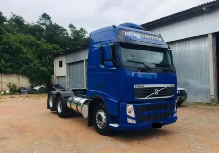 volvo fh440 azul 2011 - cavalo mecanico 6x2
