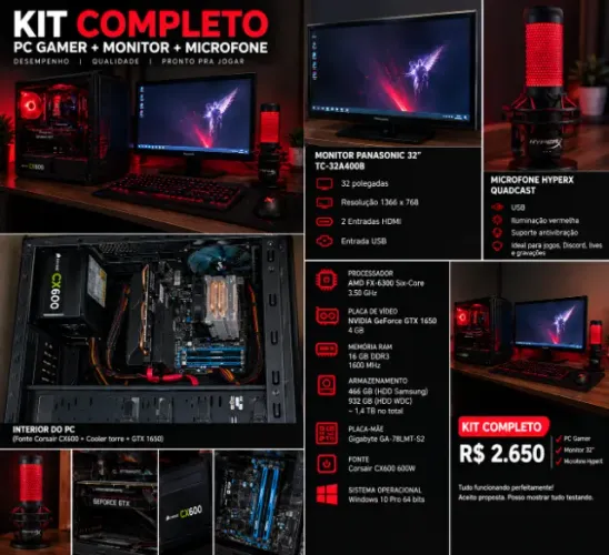 Setup Gamer