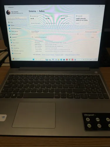 Notebook Lenovo Ideapad3i