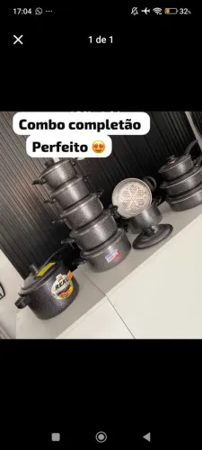 Kit completo de panelas