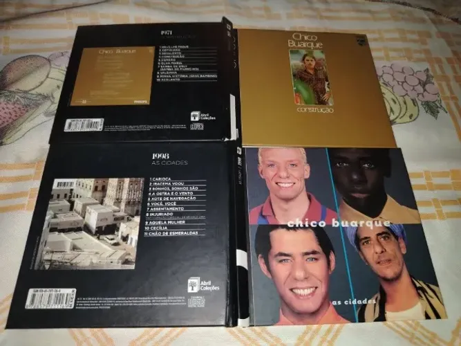 Chico Buarque Dois Cds Coleção Abril - As Cidades + Construção