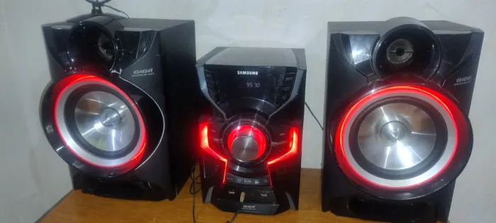 aparelho de som Samsung