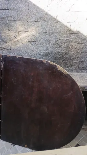 Tampo oval para mesa de 8 cadeiras para restauro