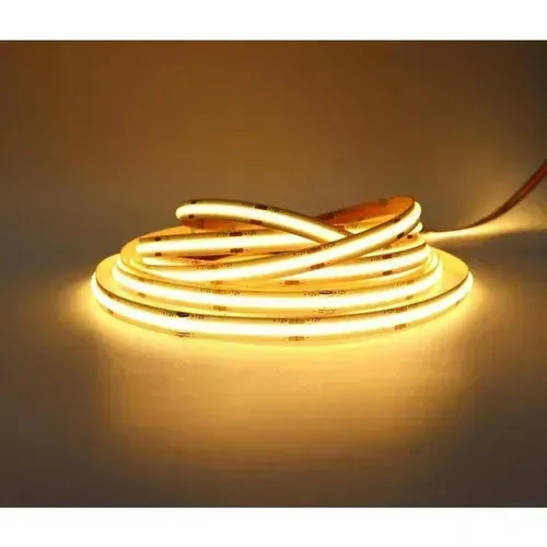 Fita cob 220V BRANCO QUENTE 10m IP44 Planalto Segurança e Iluminação