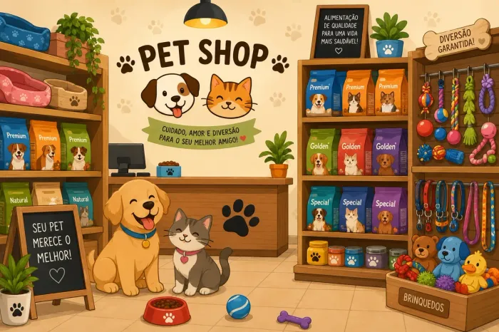 Passo Ponto Comercial de Pet Shop em Funcionamento - Recreio