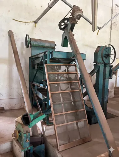 Peneira Vibratória Industrial com Rosca Transportadora Chupim e Elevador farinha e grãos