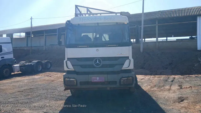 Mercedes-Benz Axor 3131 B/36 6X4 2017/2018 Vamos Seminovos Ribeirão Preto