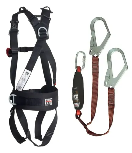 2 Quite Kit Cinto Paraquedista + Talabarte Ultra Safe Epi Altura Ca