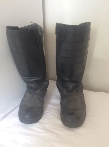 Bota coturno bombeiros motocicletas 