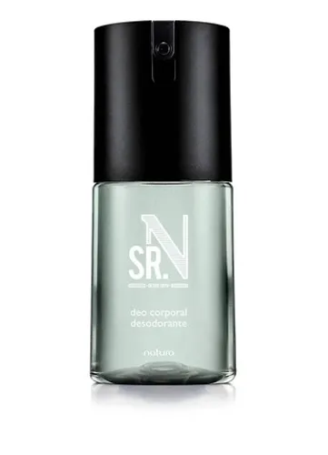 Desodorante Corporal Sr. N 100ml Masculino de Natura Novo na Caixa