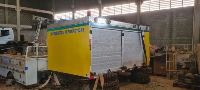 Baú transporte drone
