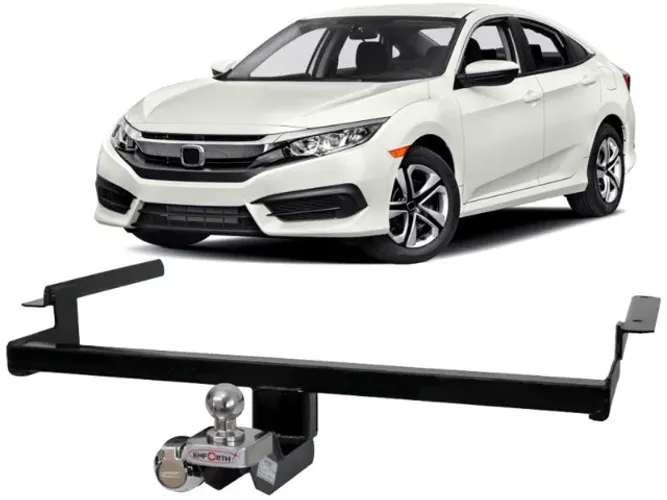 Engate Reboque Honda Civic G10 2017 - Fixo