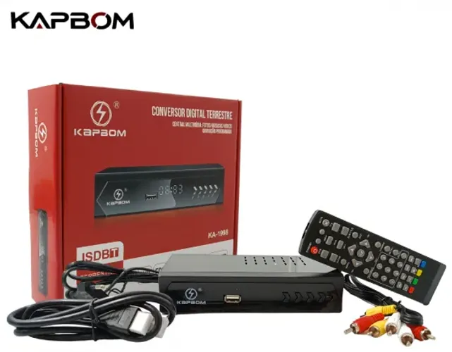 Conversor Digital Kapbom KA-1998 Full HD
