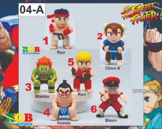 Street Fighter IV (venda por unidade ou coleção)