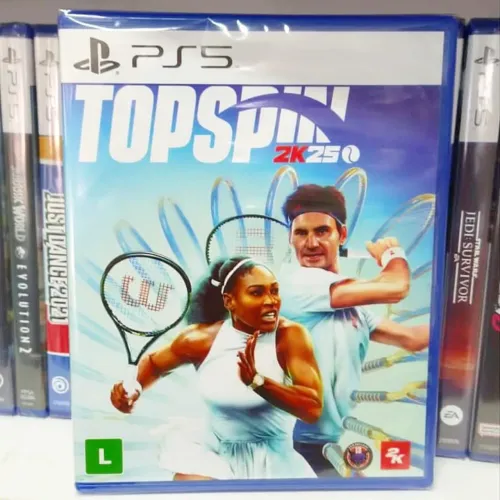 Top Spin 2k25 PS5 últimas unidades aproveite