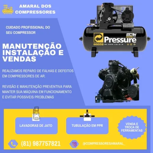 Compressor de ar e Pneumáticas em geral