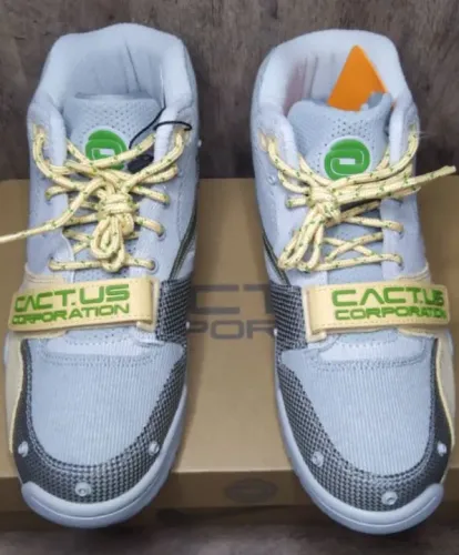 Travis Scott x Nike Air Trainer Grey Haze and Dusty Sage - 37