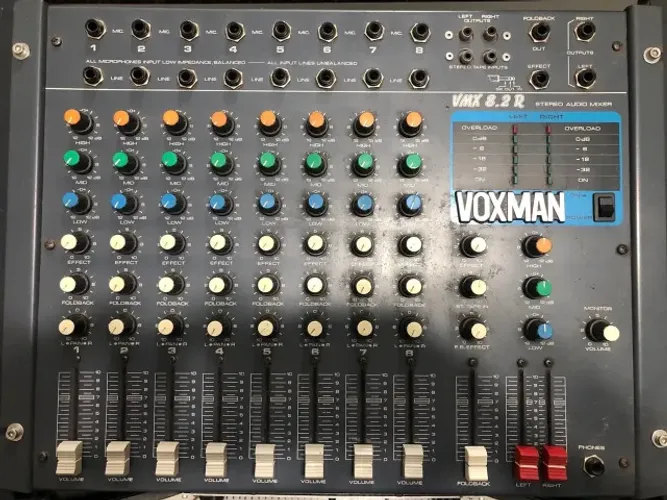 Mesa Som Voxman 8 canais