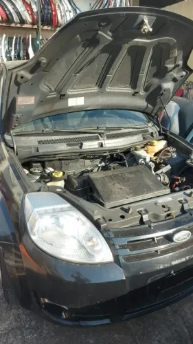  Sucata Ford Ka 1.0 8V 4C Flex Zetec Rocan 2 Portas Preto 2009