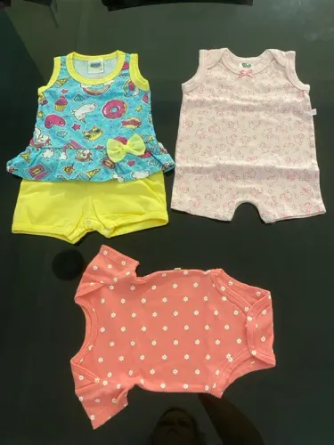 Kit roupas bebê tamanho P