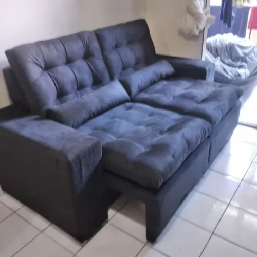 Sofá novo e macio - sofá Retrátil e Reclinável-estofado grande 