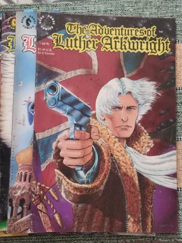 Raridade- HQ The Adventures of Luther Arkwright - Edição original em inglês