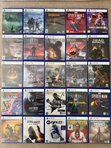 JOGOS PS5 DIVERSOS (Leia a descrição)