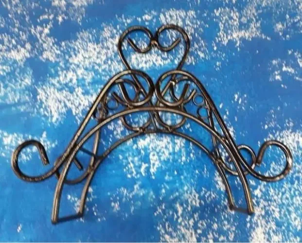 Porta Mangueira Ferro para Jardim