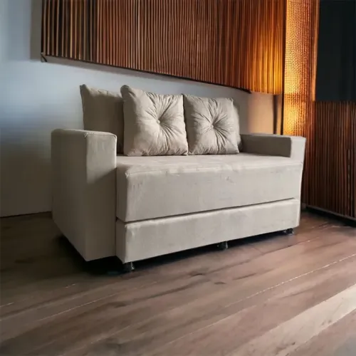 Sofá 2 lug Cama Casal! Além de prático deixa o seu ambiente mais lindo. Novos de fábrica .