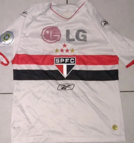 Camiseta Original oficial infantil São Paulo - Patch Campeão Brasileiro 