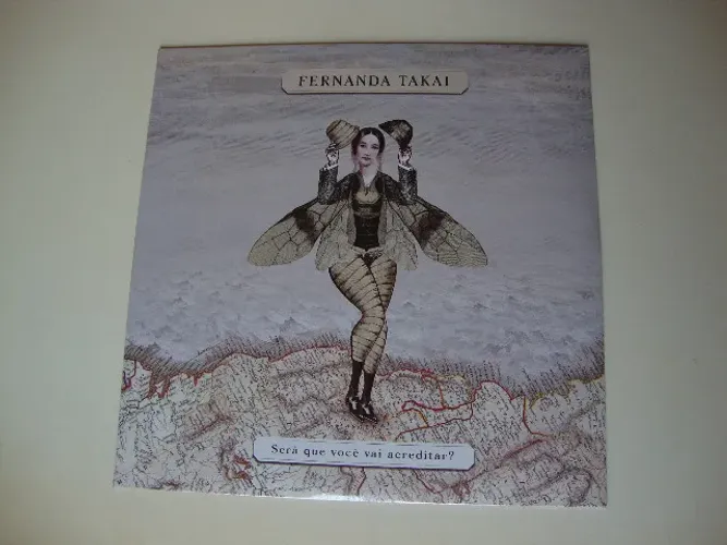 LP - Vinil - Fernanda Takai - Será Que Você Vai Acreditar? - Lacrado, Novo (envio OLX)