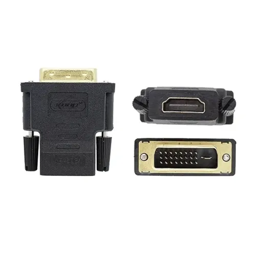 Conversor Adaptador DVI-D Macho (24 + 1 pinos) Para HDMI Fêmea - Knup em São Luís ma 