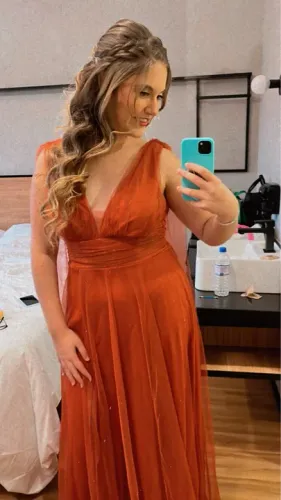 Vestido Terracota 